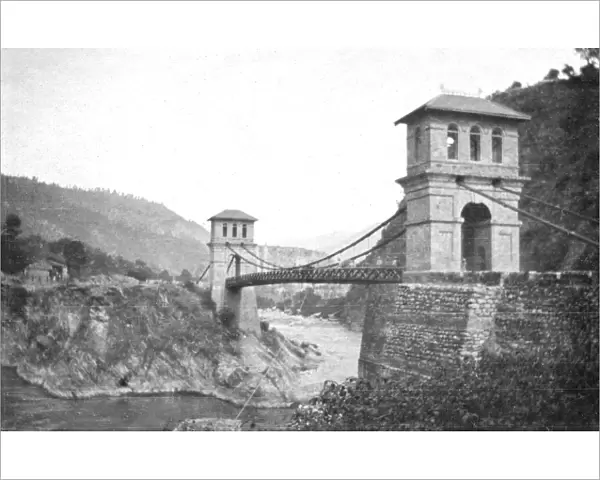 RSR 2  /  6th Battalion, Suspension bridge, Chamba 1918