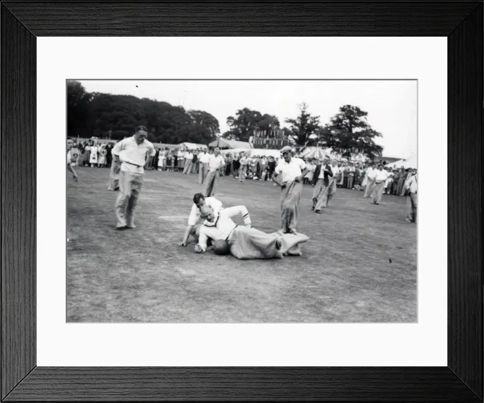 Framed Print : Ebernoe Horn Fair - July 1938 Framed Print : Ebernoe Horn Fair - July 1938