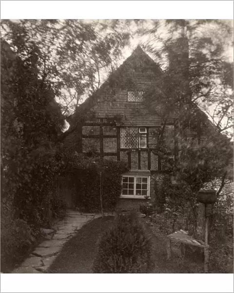 View of Peartree Farm (Billingshurst) from the garden, 1910