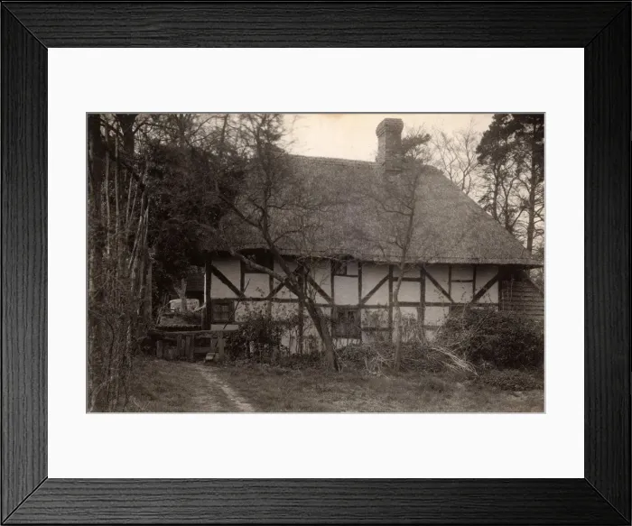 Framed Print : Cottage in Fittleworth, 1910 Framed Print : Cottage in Fittleworth, 1910