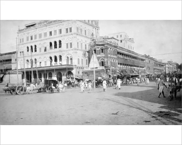 RSR 2  /  6th Battalion, Street scene, Calcutta 1916