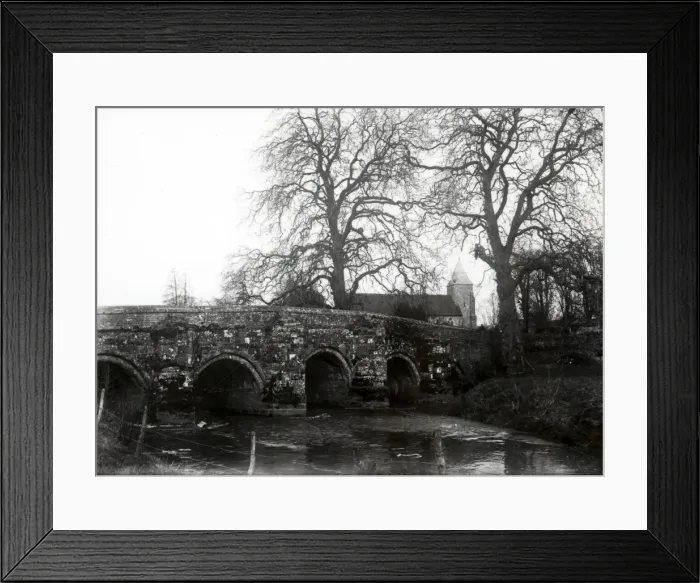 Framed Print : Trotton Bridge - March 1939 Framed Print : Trotton Bridge - March 1939
