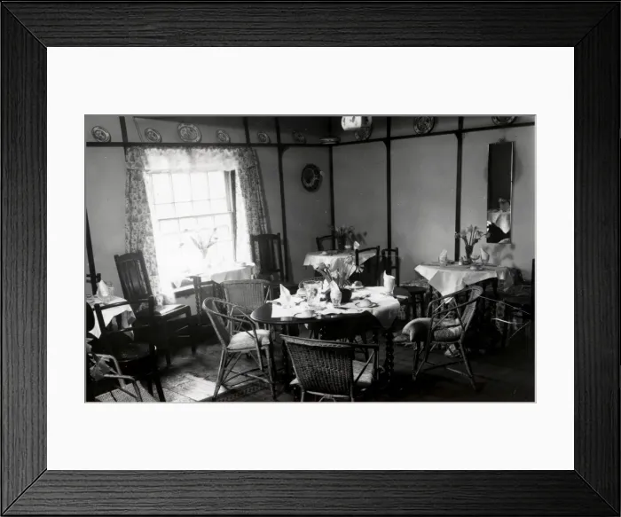 Framed Print : Trunks Tea Room - March 1939 Framed Print : Trunks Tea Room - March 1939
