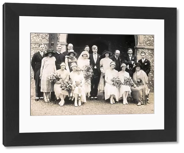 Wedding Group at Lancing College, 1925