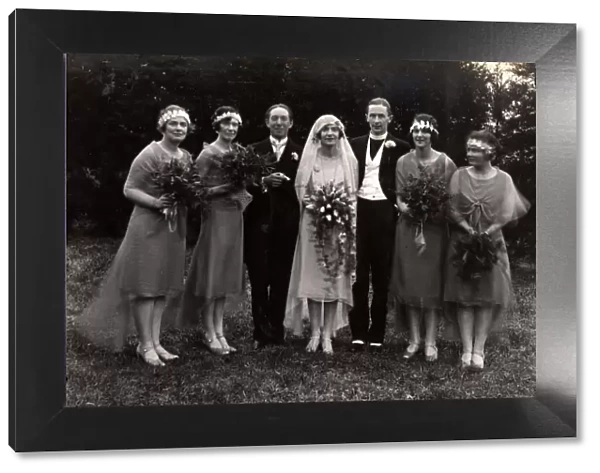 Wedding Group, 1920s