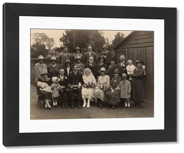 Wedding Group, Angmering, 1926