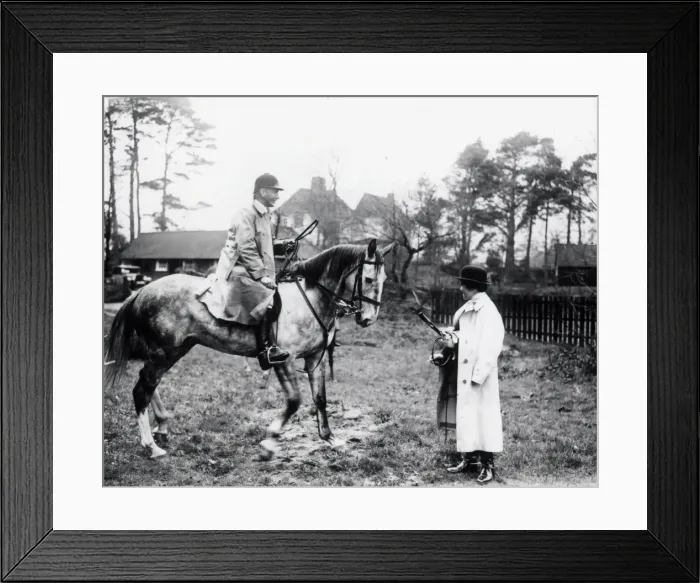 Framed Print : Cowdray Meet, Shamrock Inn - April 1939 Framed Print : Cowdray Meet, Shamrock Inn - April 1939