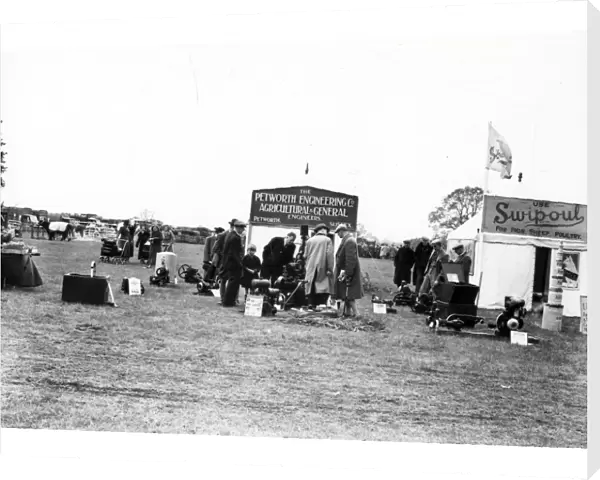 Loxwood Show - Petworth Engineering Stand - May 1939