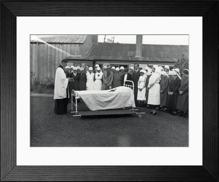 Framed Print : Pulborough Voluntary Aid Detachment - May 1939 Framed Print : Pulborough Voluntary Aid Detachment - May 1939