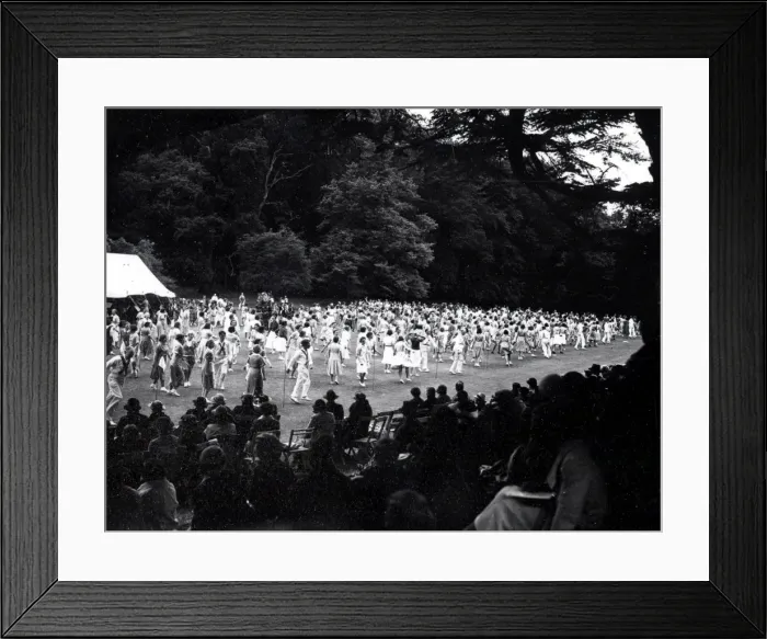 Framed Print : Goodwood Folk Dance Festival - June 1939 Framed Print : Goodwood Folk Dance Festival - June 1939