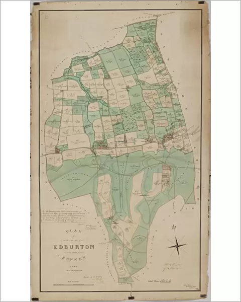 Edburton tithe map, 1842