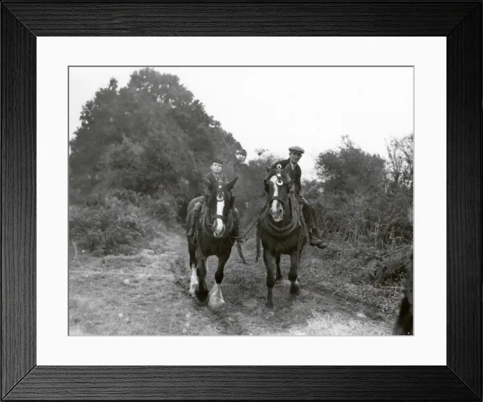 Framed Print : Lane at Woolbeding - October 1939 Framed Print : Lane at Woolbeding - October 1939