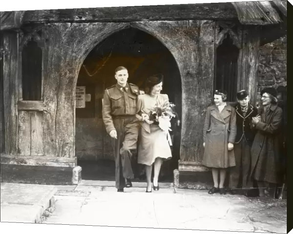 Wartime Wedding - March 1940
