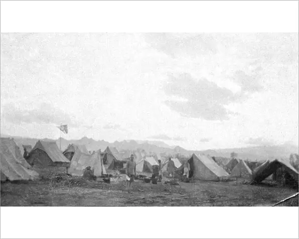 RSR 2  /  6th Battalion, A frontier camp, India 1917