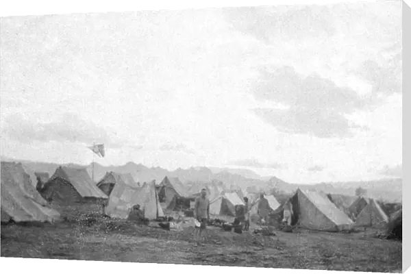 RSR 2  /  6th Battalion, A frontier camp, India 1917