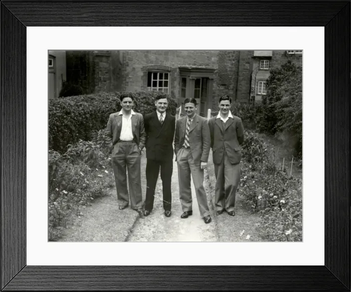 Framed Print : Brothers home on leave - August 1940 Framed Print : Brothers home on leave - August 1940