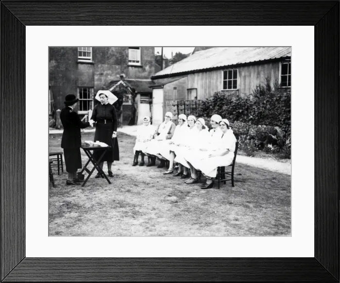 Framed Print : Pulborough V. A. D. Presentations - 1940 Framed Print : Pulborough V. A. D. Presentations - 1940