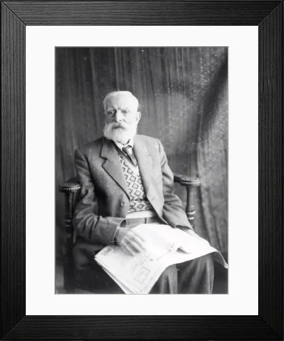 Framed Print : Portrait of a country gentleman - October 1940 Framed Print : Portrait of a country gentleman - October 1940