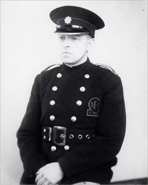 Portrait of a Fireman - about 1941