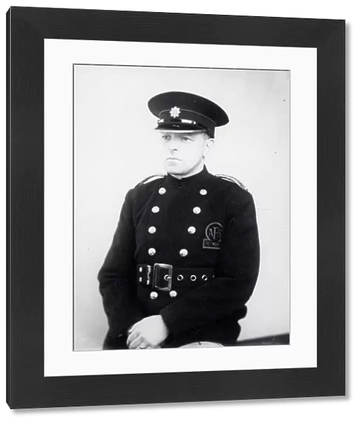 Portrait of a Fireman - about 1941