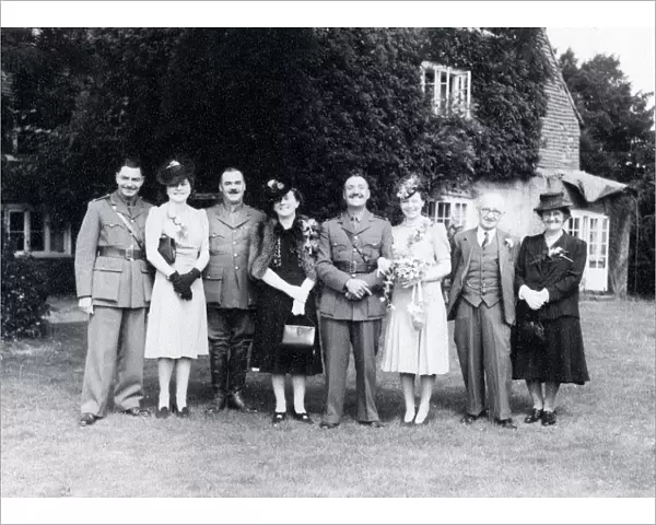 Wartime Wedding Group - August 1941