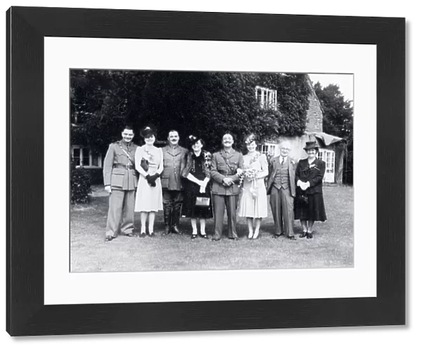 Wartime Wedding Group - August 1941