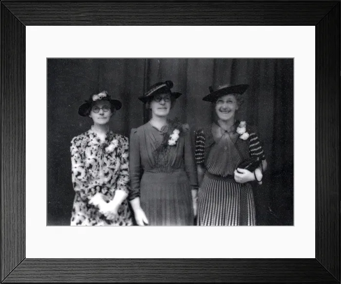 Framed Print : Sisters - September 1941 Framed Print : Sisters - September 1941