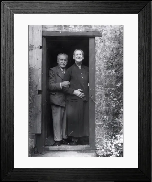 Framed Print : Diamond Wedding - September 1941 Framed Print : Diamond Wedding - September 1941