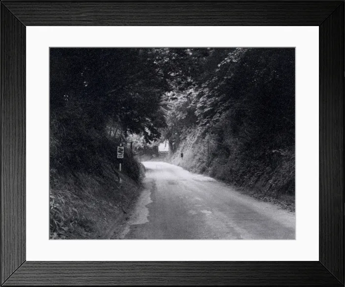 Framed Print : Beware the Bend - about October 1941 Framed Print : Beware the Bend - about October 1941