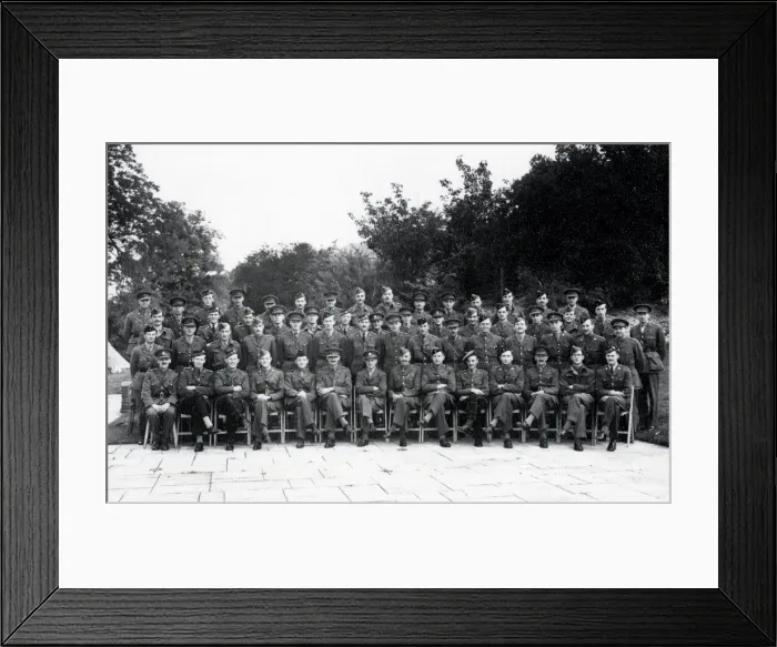 Framed Print : Lavington Officers School - October 1941 Framed Print : Lavington Officers School - October 1941