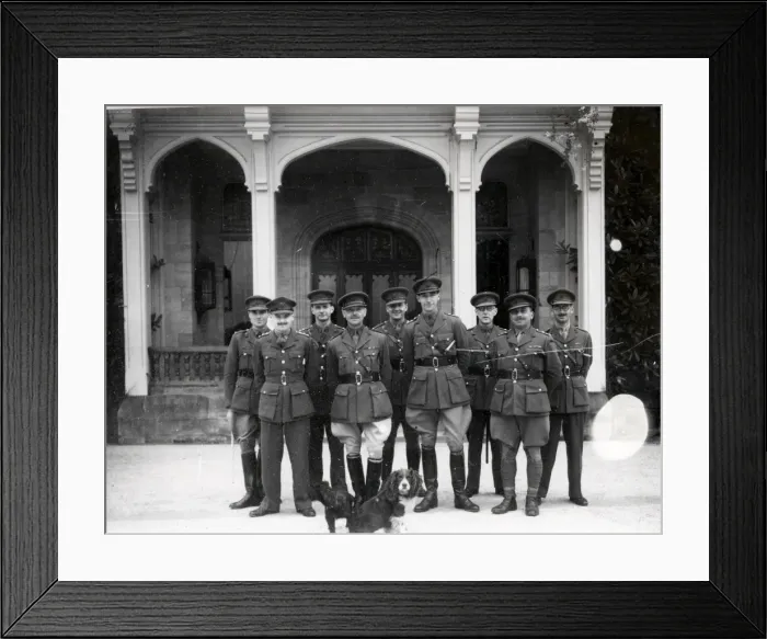 Framed Print : 6th Motor Coach Company, Royal Army Service Corps, Cowdray - about October 1941 Framed Print : 6th Motor Coach Company, Royal Army Service Corps, Cowdray - about October 1941