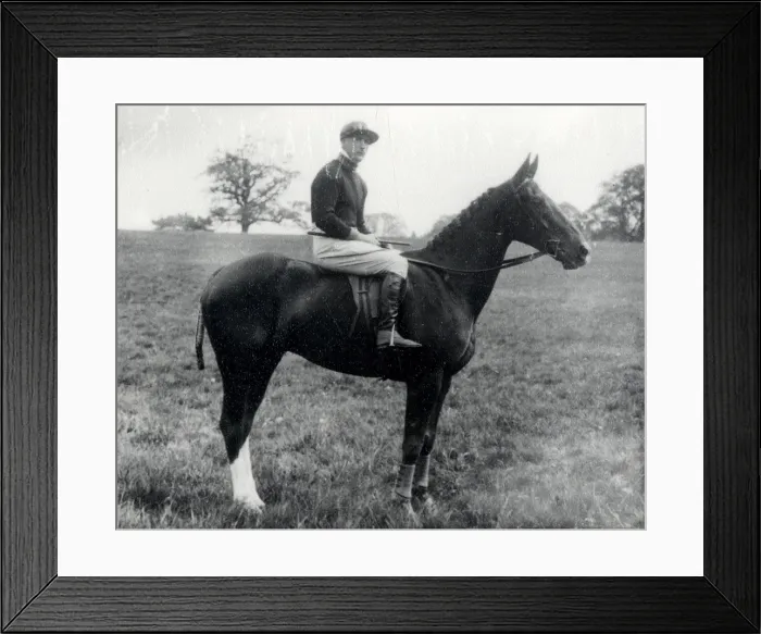 Framed Print : Portrait of a Jockey - about January 1942 Framed Print : Portrait of a Jockey - about January 1942