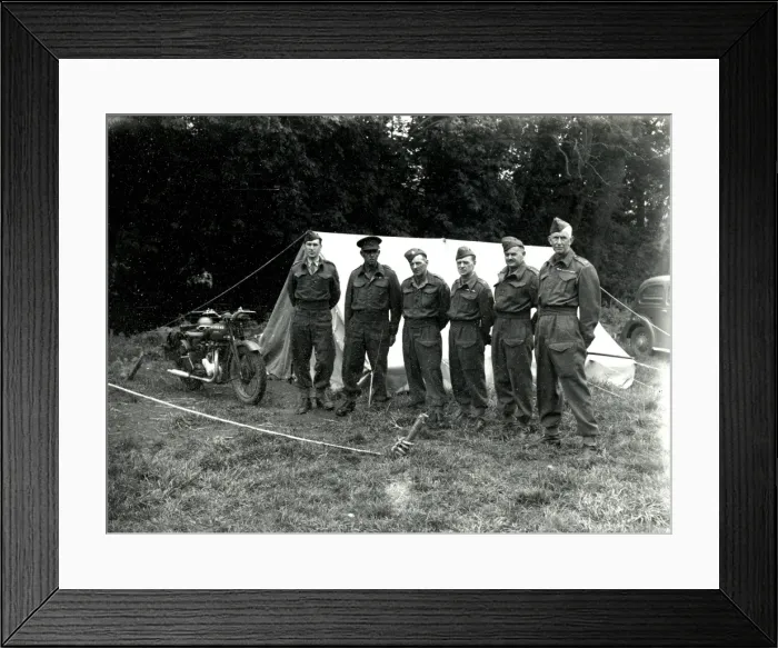 Framed Print : Midhurst Home Guard Camp - 1942 Framed Print : Midhurst Home Guard Camp - 1942