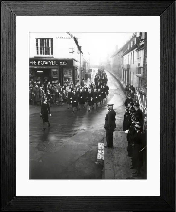 Framed Print : Petworth Youth Parade - Jan 1943 Framed Print : Petworth Youth Parade - Jan 1943