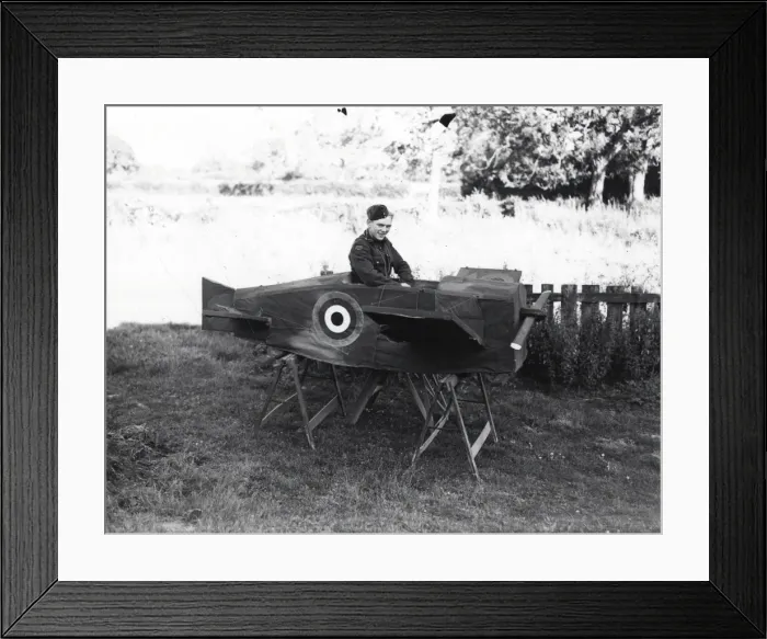 Framed Print : How do you like my aeroplane? - August 1943 Framed Print : How do you like my aeroplane? - August 1943