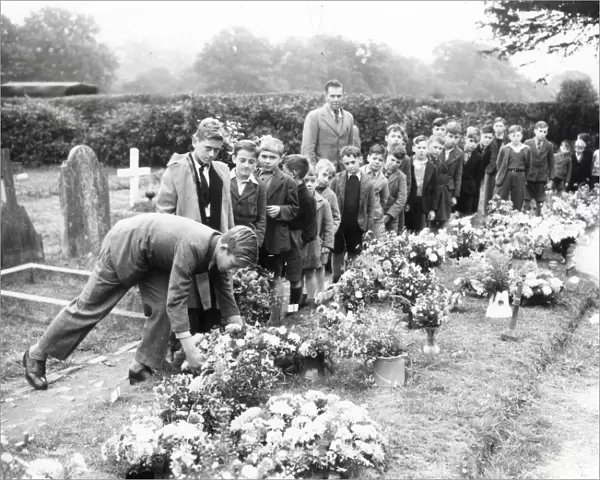 First anniversary of Petworth School Bombing - September 1943