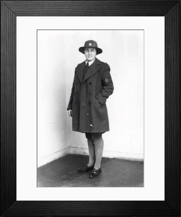 Framed Print : Portrait of a Land Army Girl - 2 December 1943 Framed Print : Portrait of a Land Army Girl - 2 December 1943