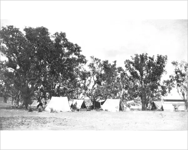RSR 2  /  6th Battalion, Officers tents, Shimsha River
