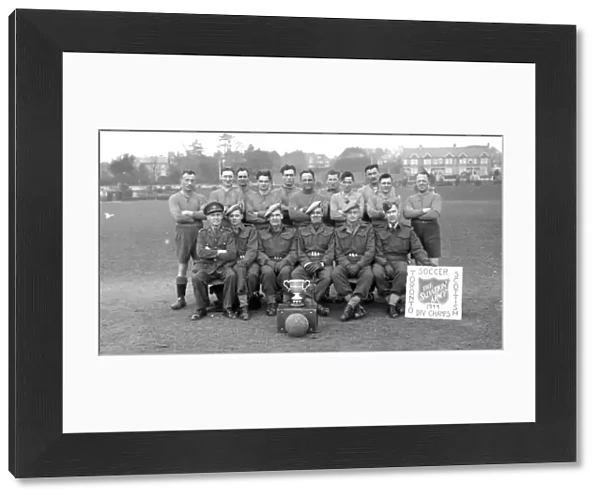 Canadian Auxiliary Services - Toronto Scottish Football Team - March 1944