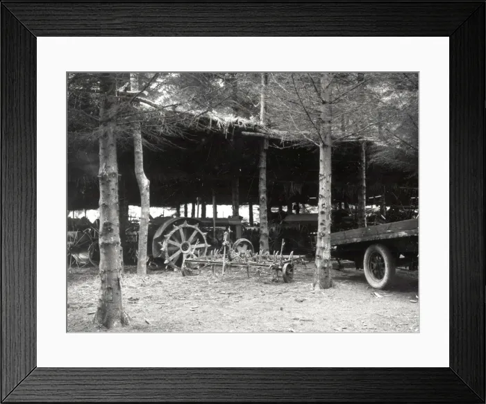 Framed Print : A novel Cart Lodge - February 1944 Framed Print : A novel Cart Lodge - February 1944