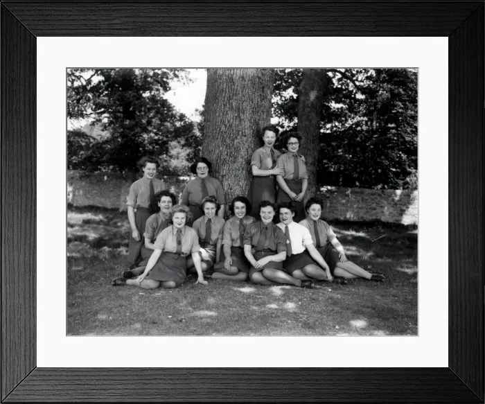 Framed Print : NaFI Group No. 3 Camp - about 1944 Framed Print : NaFI Group No. 3 Camp - about 1944