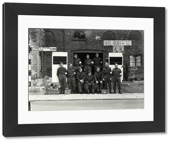 Petworth Home Guard Medical Team - 22 October 1944