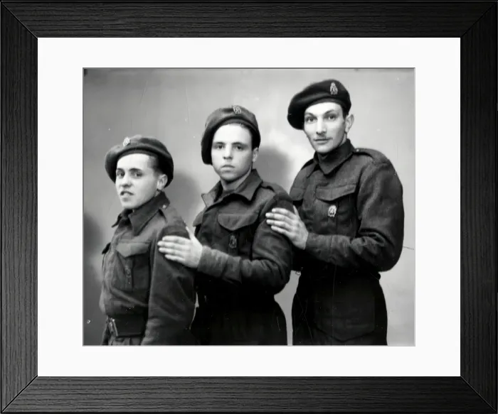 Framed Print : Belgian Commandos - December 1944 Framed Print : Belgian Commandos - December 1944