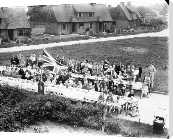 Hampers Green Victory Europe Celebration - 19 May 1945