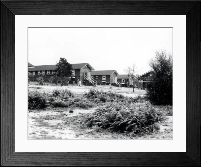 Framed Print : Marchant Hill Camp School - August 1945 Framed Print : Marchant Hill Camp School - August 1945