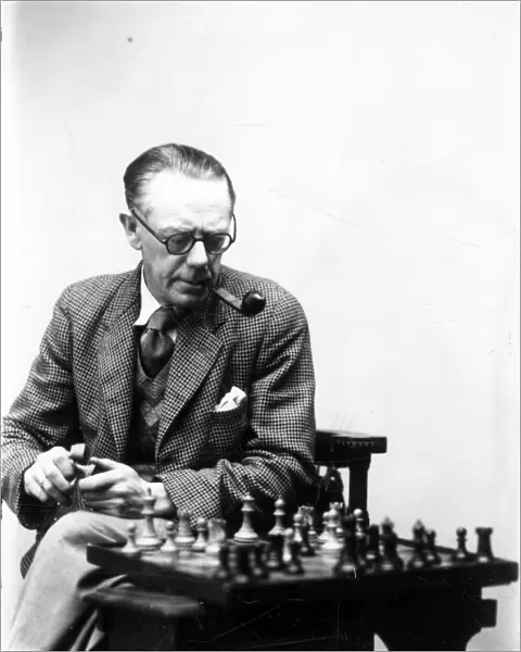 The Photographer plays Chess - January 1946
