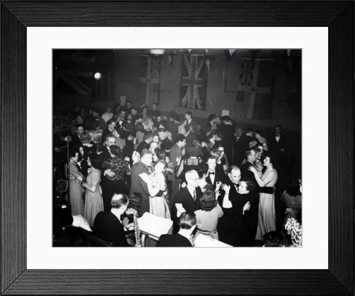 Framed Print : Petworth Police Ball - 8 March 1945 Framed Print : Petworth Police Ball - 8 March 1945