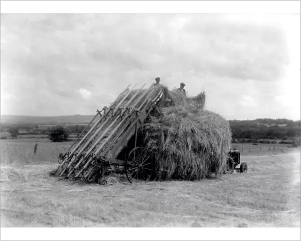 Haymaking at Fittleworth - June 1946