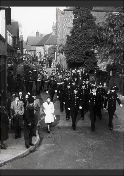 British Legion Parade at Petworth - November 1946