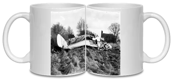 Crashed Aeroplane - January 1947